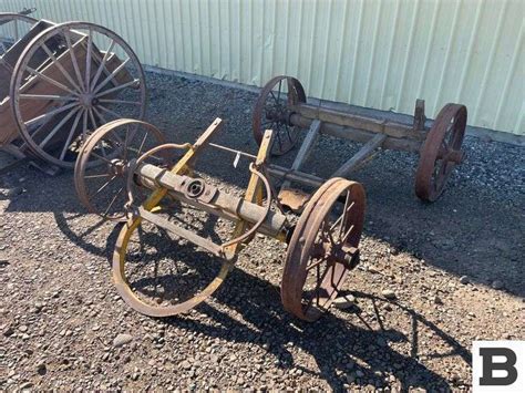 Antique Wagon Axles Booker Auction Company