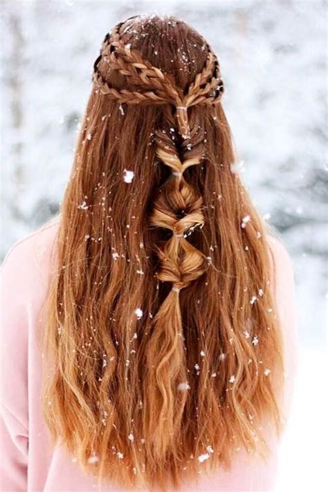 Christmas Party Braid Hairstyles See More
