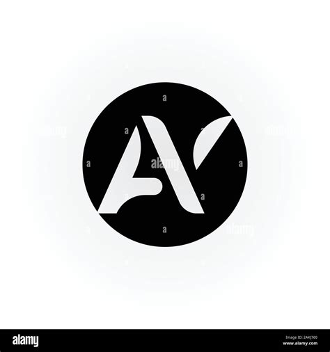 Initial Ay Letter Logo With Creative Modern Business Typography Vector
