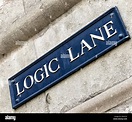 Logic Lane, Oxford, Oxfordshire, South East England, Uk Stock Photo - Alamy
