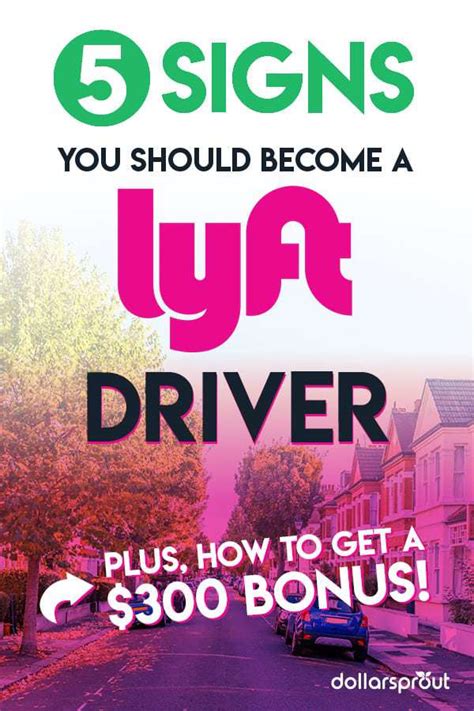5 Signs You Should Become A Lyft Driver Up To 1000 Sign Up Bonus