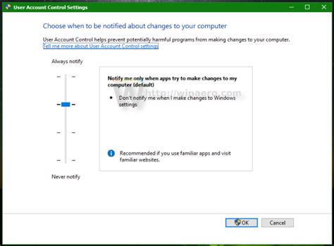 How To Change Uac Settings In Windows 10
