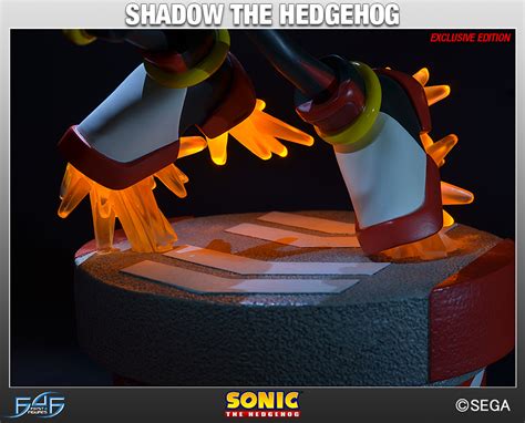 First 4 Figures Producing Shadow The Hedgehog Statue