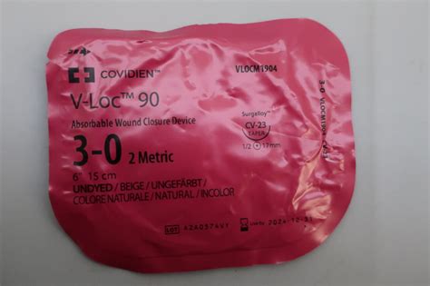 New Covidien Vlocm1904 V Loc 90 Absorbable Wound Closure Device