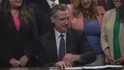 Governor Gavin Newsom Signs And Vetoes California Bills