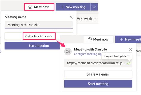 Updated Get A Meet Now Meeting Link In Teams Adaquest