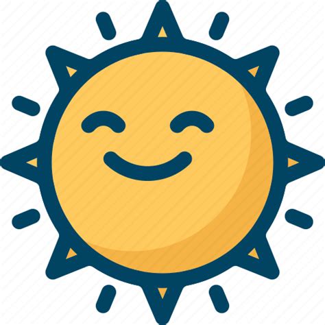 Happy Summer Sun Sunny Icon