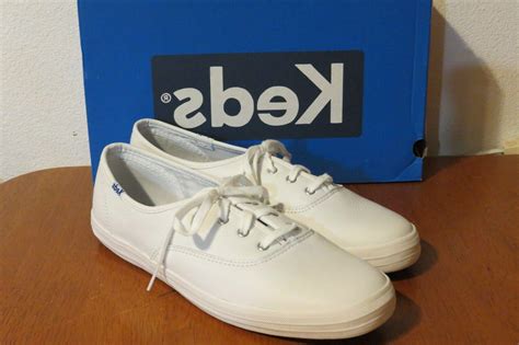 Keds White Leather Champion Oxfords Sneakers Tennis Shoes