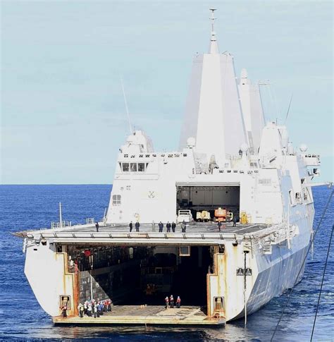 San Antonio Class Lpd Amphibious Transport Dock Ship Us Navy