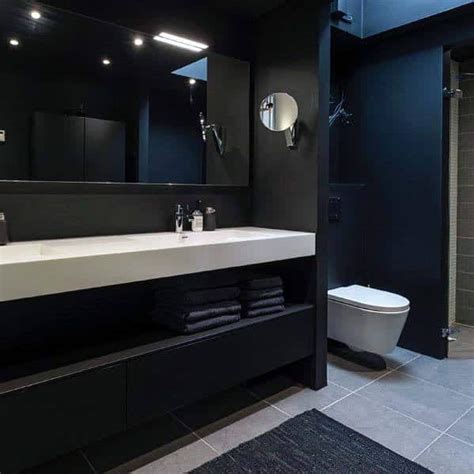 55 Best Black Bathroom Ideas For A Classic And Chic Look