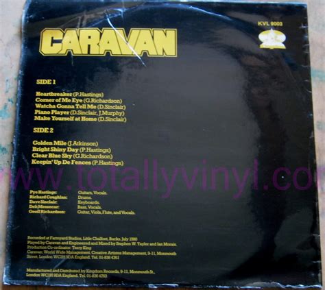 Totally Vinyl Records Caravan The Album Lp