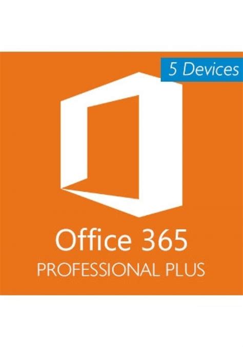 Buy Microsoft Office 365 Professional Plus Account For 5 Device 3264