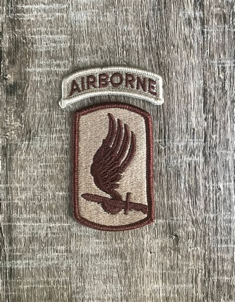 173rd Airborne Brigade Patch And Tab Us Army Authentic Etsy