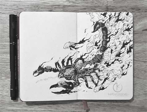 The Insanely Intricate Doodles Of Kerby Rosanes Gizmodo Australia