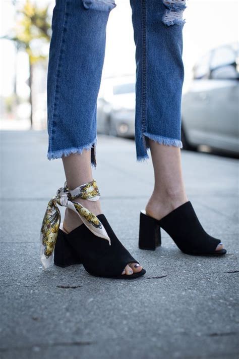 How To Wear Mules This Fall Of Leather And Lace A Fashion Blog By