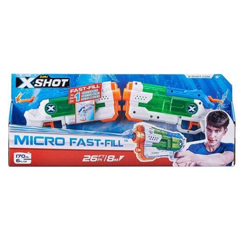 Zuru X Shot Water Warfare Micro Fast Fill Water Blaster Double Pack