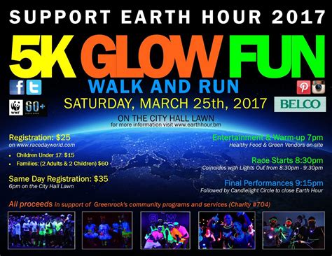 Malaysia new year run 2021. Earth Hour Bermuda 2017 5K Glow Fun Walk & Run | BEST ...