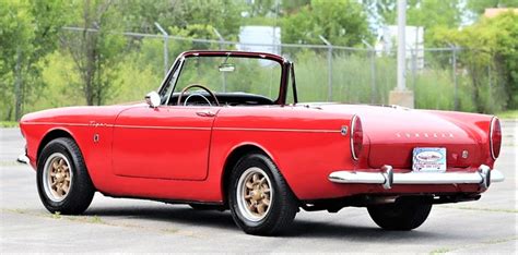 Pick Of The Day 1965 Sunbeam Tiger V8 Powered British Sports Car