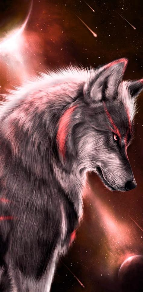 Share 64 Red Wolf Wallpaper In Cdgdbentre