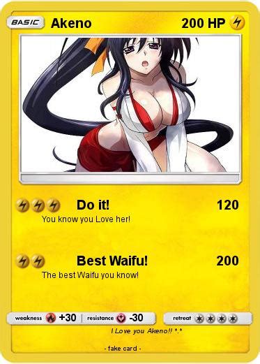 Последние твиты от akeno himejima (@alluringakeno). Pokémon Akeno 5 5 - Do it! - My Pokemon Card