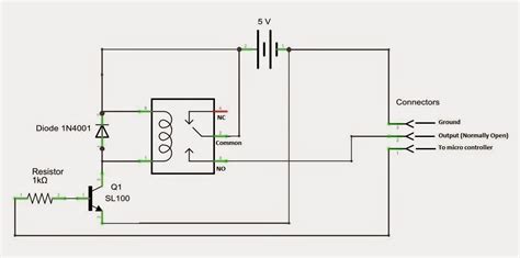 Simple Relay Circuit Diagram