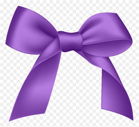 Purple Bow Transparent Clip Art Image Pink Bow Tie Transparent Hd Png