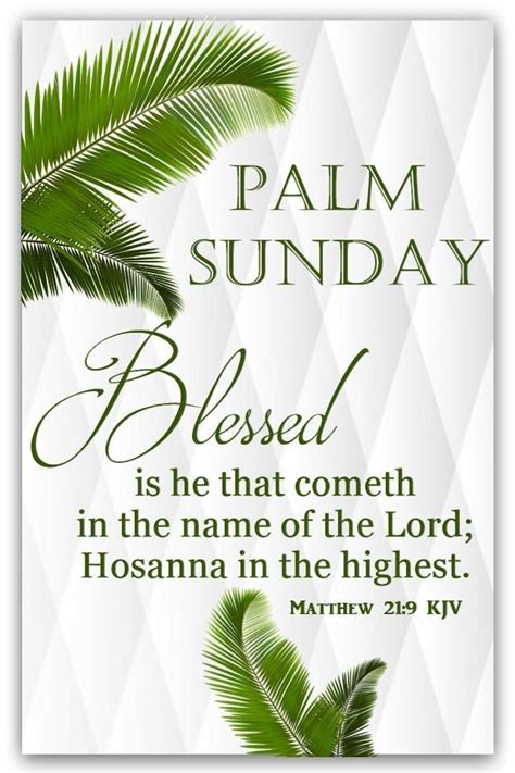 Happy Palm Sunday Palm Sunday Crafts Palm Sunday Quotes Jesus Psalm