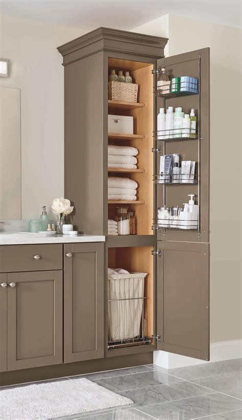 No house should be without one. A linen closet with four adjustable shelves, a chrome door ...