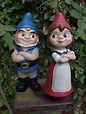 Gnomeo and Juliet Garden Gnomes...so getting these for my rock garden ...