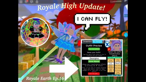 Saving Outfits Flying Around Earth Royale High Update Royale