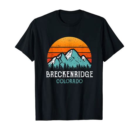 Vintage Breckenridge Shirt Retro Sun T Shirt Unisex Tshirt