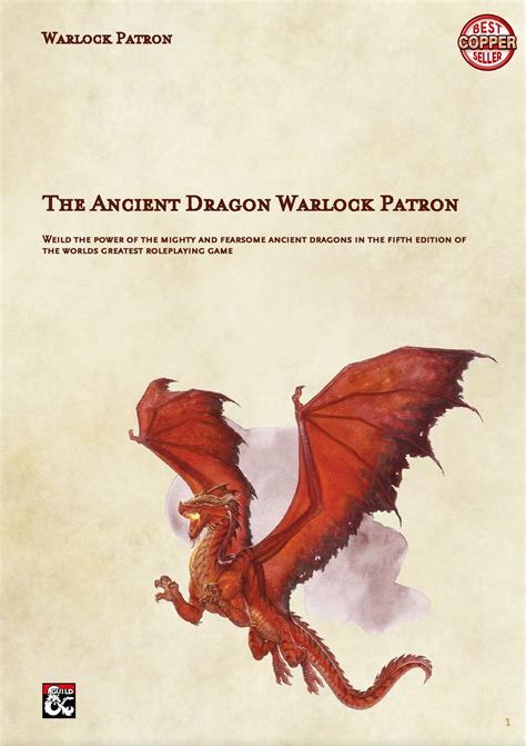 The Ancient Dragon A Warlock Patron Dungeon Masters Guild Dungeon