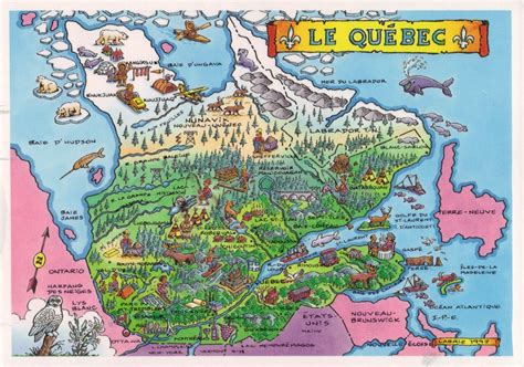 Map Of Quebec Province Photos