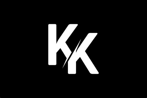 Monogram Kk Logo Design Graphic By Greenlines Studios Creative
