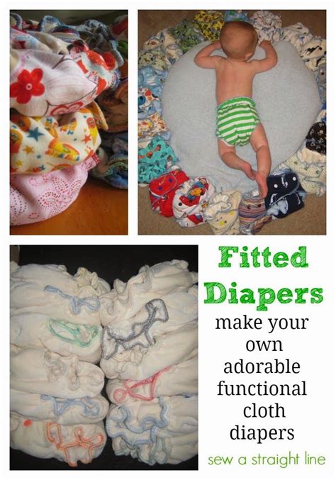 Sew A Straight Line The Making Of A Fitted Diaper Fitted Cloth