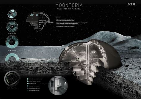 Dyob Drill Your Own Base Nine Lunar Habitat Proposals Win In