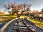 Train Tracks Through Park Picture | Free Photograph | Photos Public Domain