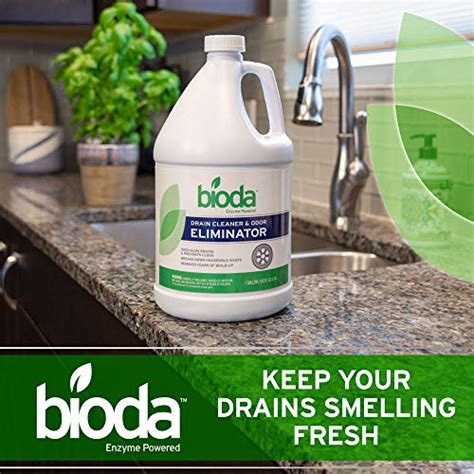Bioda Drain Cleaner And Odor Eliminator Professional Strength 1 Gallon