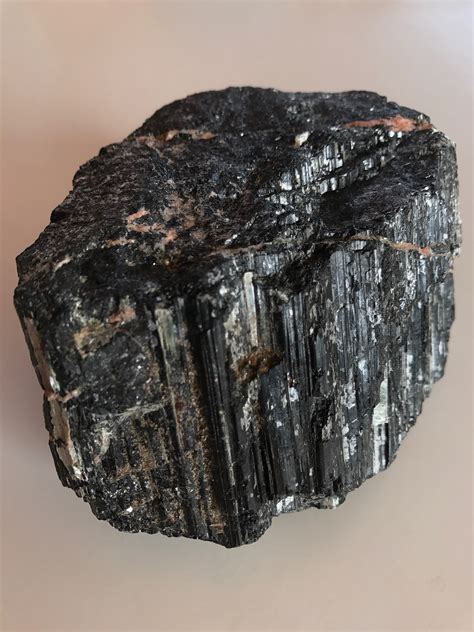 Black Tourmaline Rough Ultimate Protection Stone Natural Healing Home