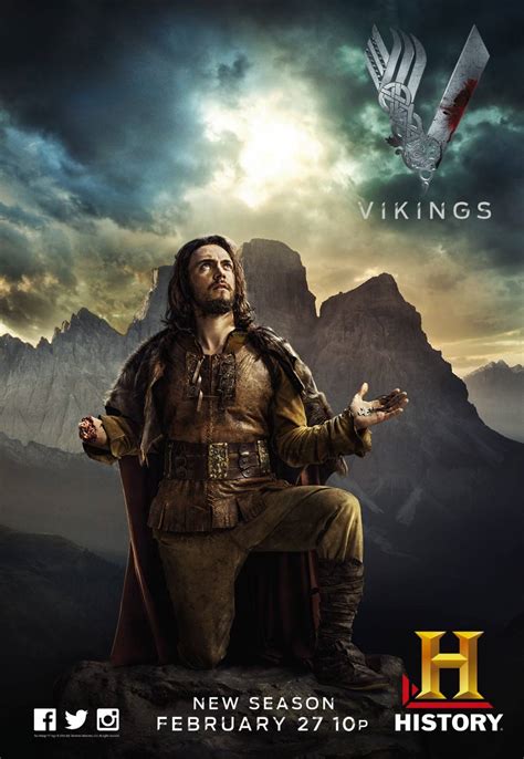 vikings season 2 character poster vikings tv series photo 36808480 fanpop