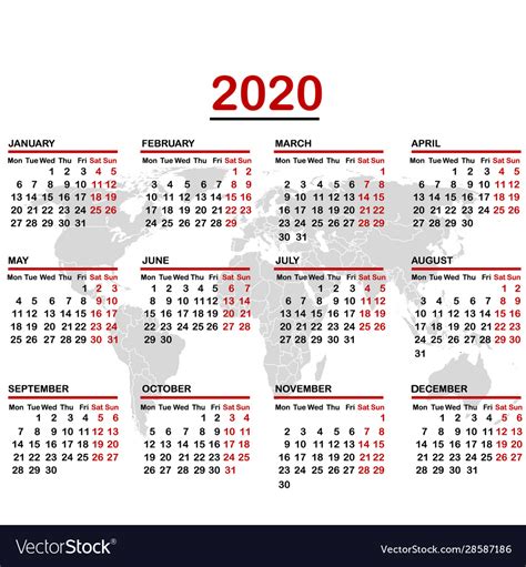 Calendar 2020 Printable 2020 Calendars Pdf Calendar 12 Com Download