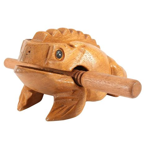 Mgaxyff Wood Frog Wooden Frog Thailand Traditional Craft Wooden Lucky