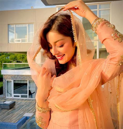 Alizeh Shah Looks Gorgeous In Traditional Eid Dress