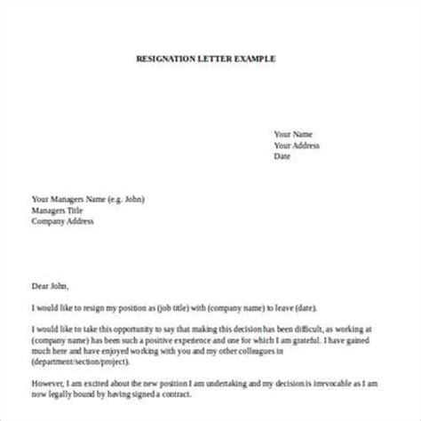 hours resignation letter resignation letter  hour notice