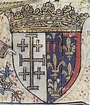 Yolande d'Aragon ( vers 1380 - 1442 ) - Armorial du Poitou