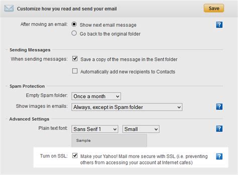 How To Enable Ssl Encryption On Yahoo Mail Account