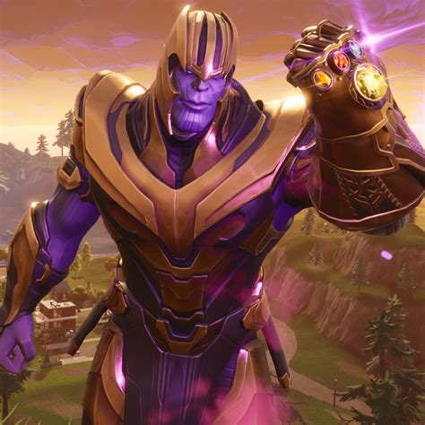 Thanos In Fortnite Forum Avatar Profile Photo Id