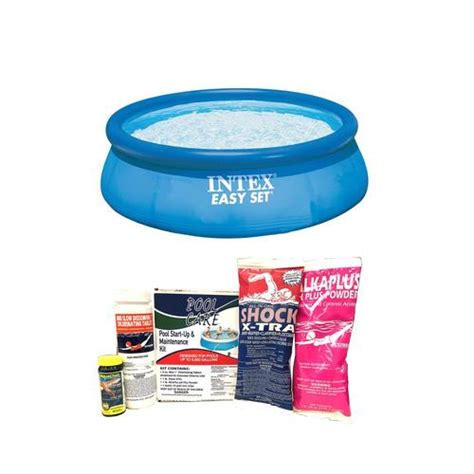 Intex 12 Ft X 12 Ft X 30 In Round Above Ground Pool In The Above Ground
