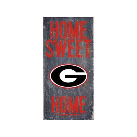 Georgia Bulldogs Sweet Home Wall Art Georgia Bulldogs Georgia