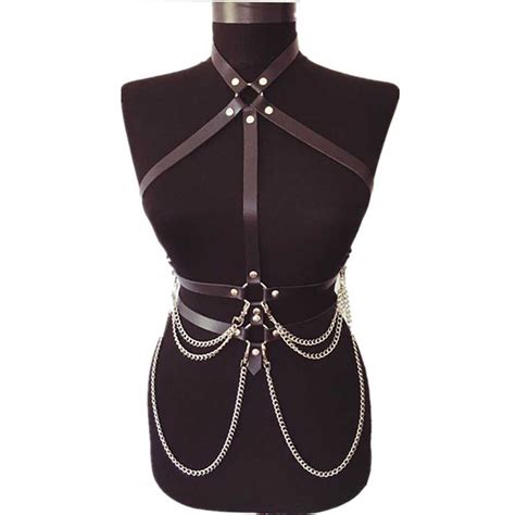 New Amazon Leather Bondage Harness Belt Sex Toys For Underwear For Sex